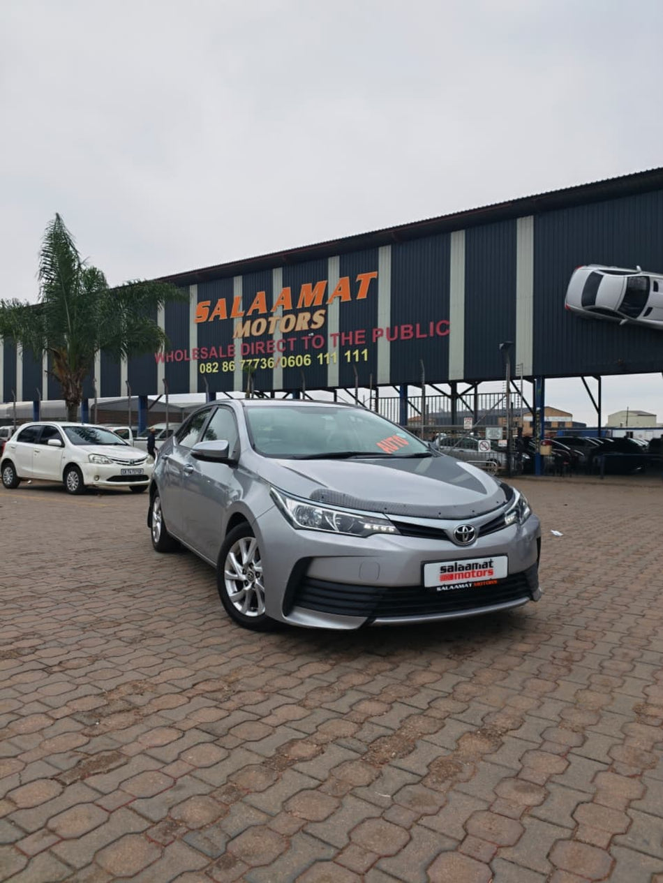 2020 Toyota Corolla Quest 1.8 Automatic