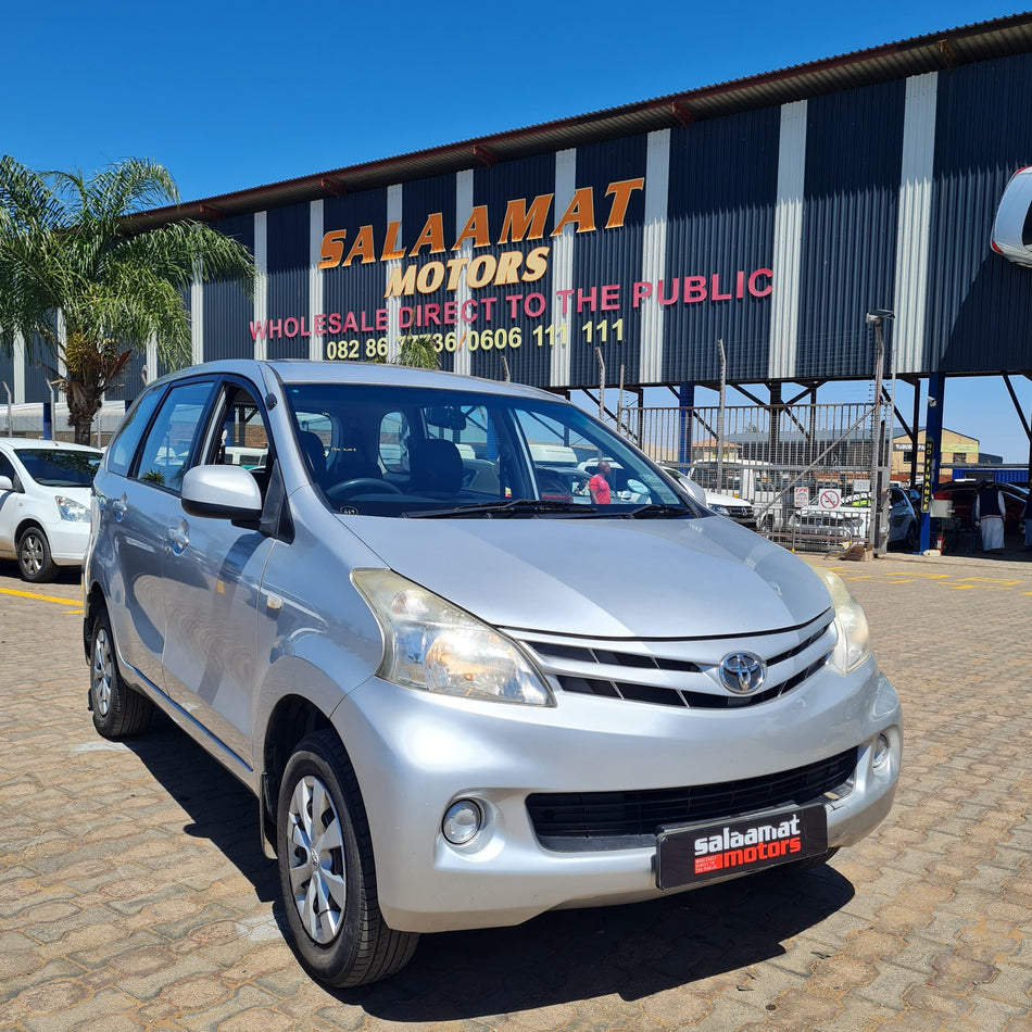 Toyota Avanza Available From R99,900