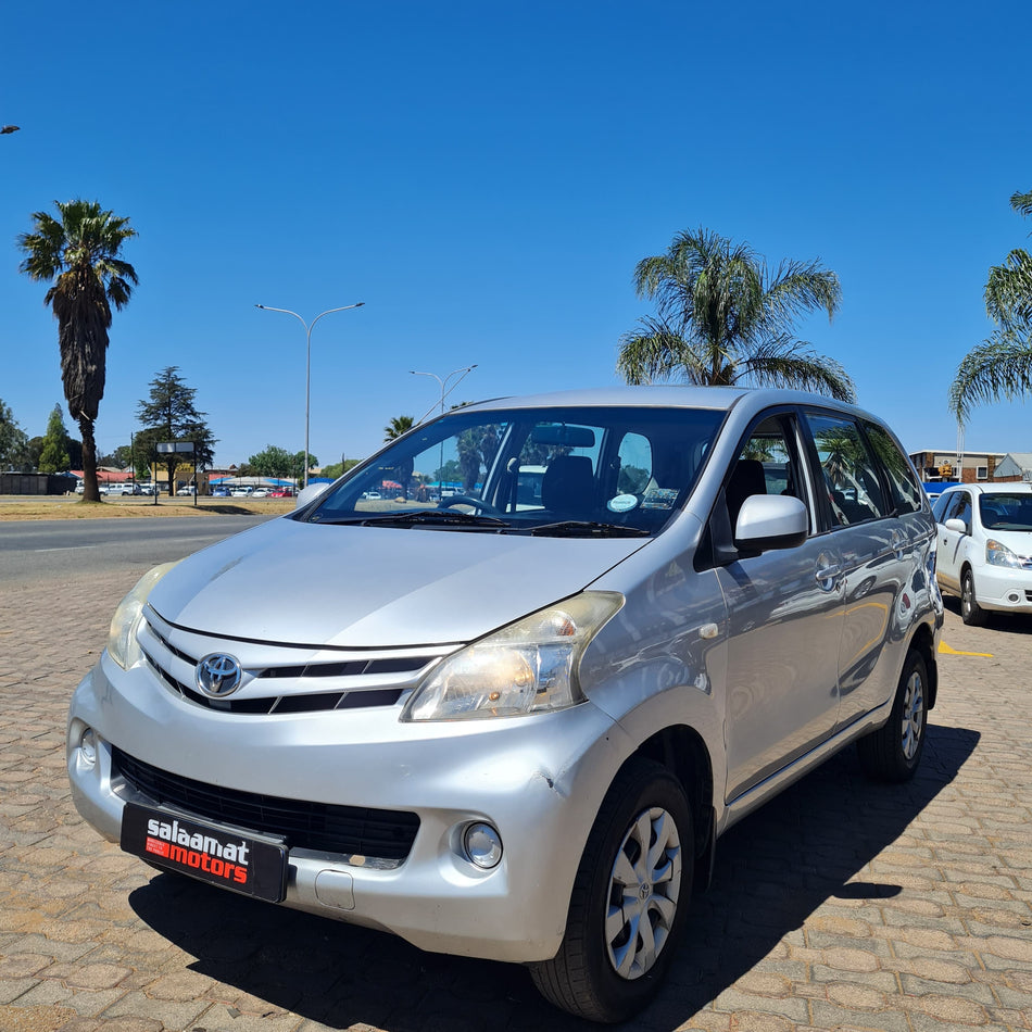 Toyota Avanza Available From R99,900