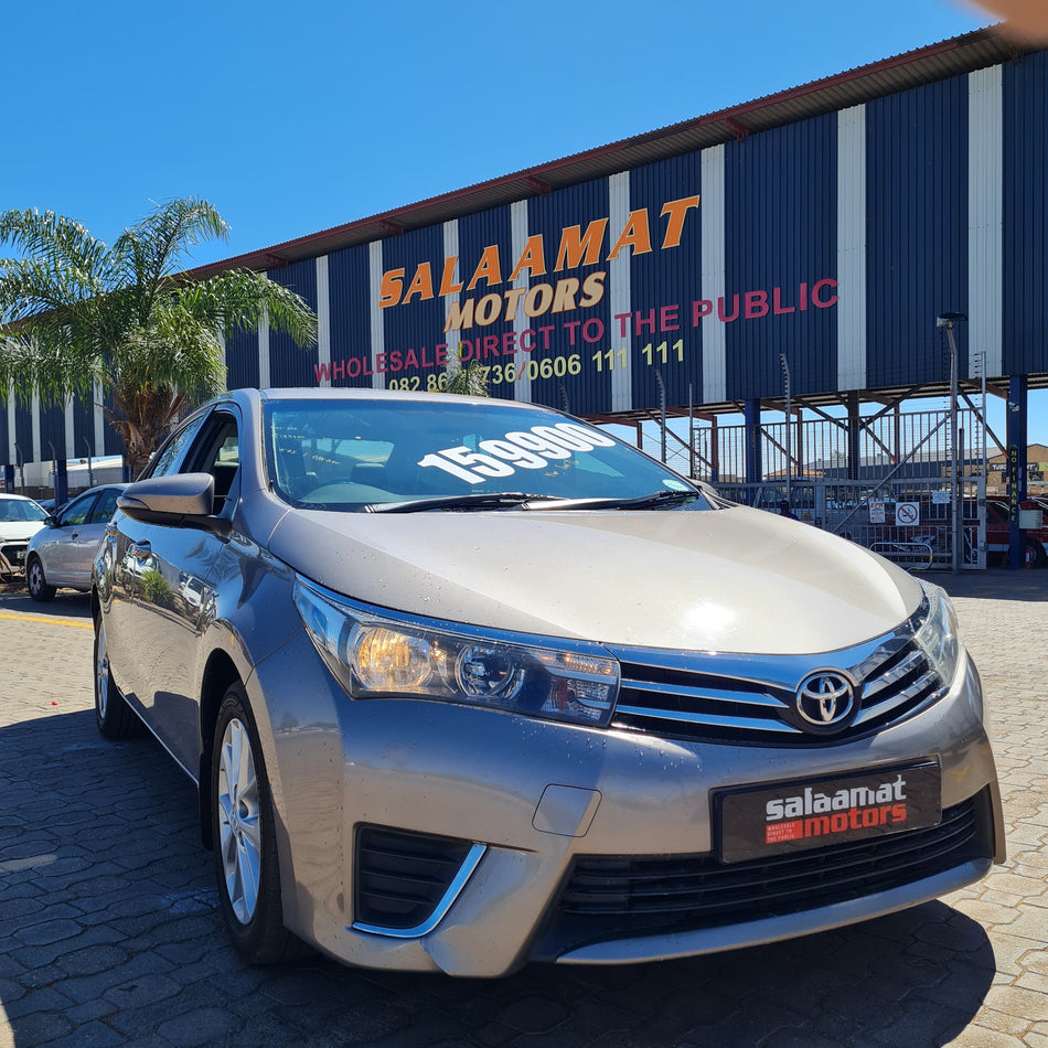 2014 Toyota Corolla prestige 1.8