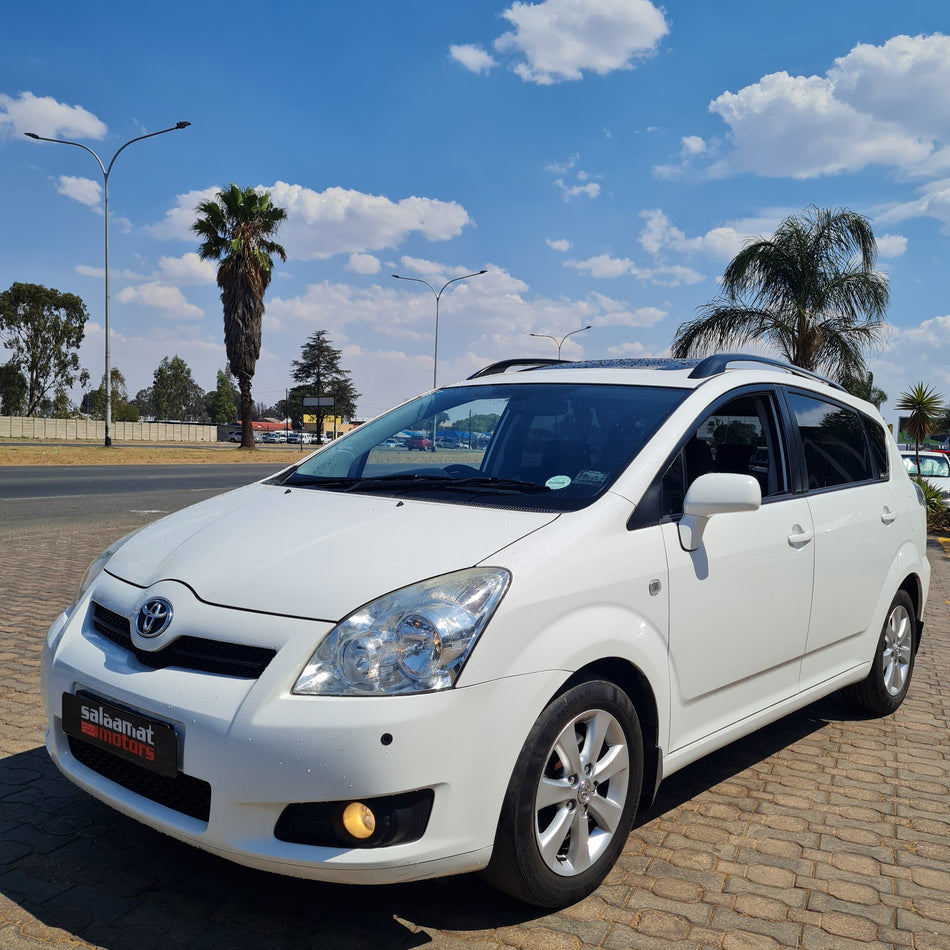 2008 Toyota Corolla Verso 1.8 sx 7 Seater