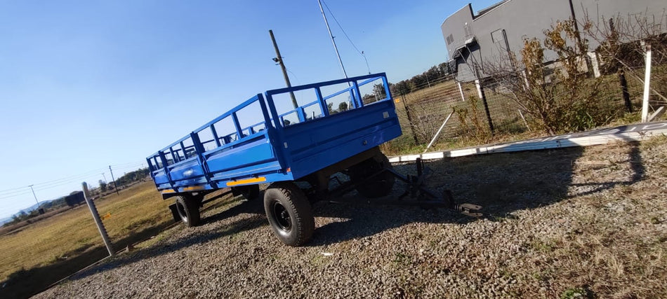 Drawbar Trailer AGRITE Flat Deck With Dropsides
