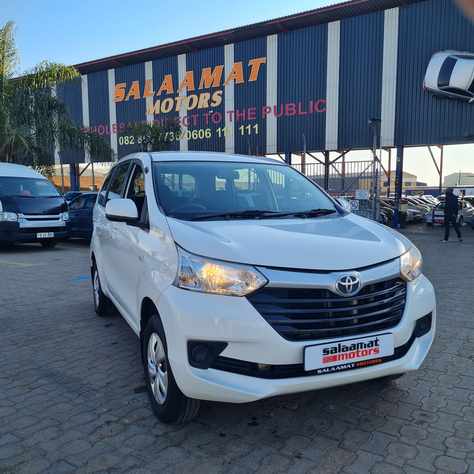 2017 Toyota Avanza 1.5