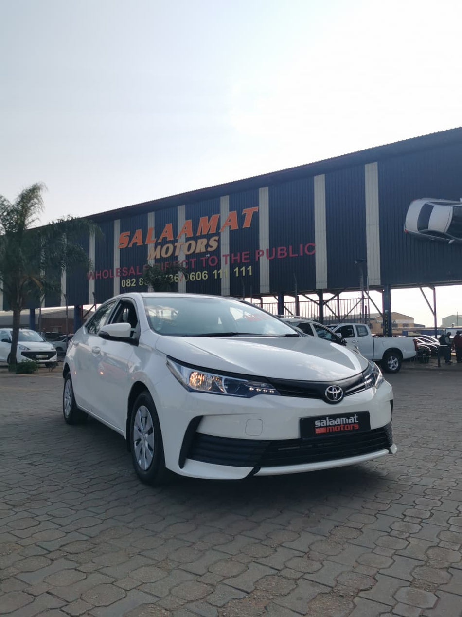 2020 Toyota Corolla Quest 1.8 Automatic