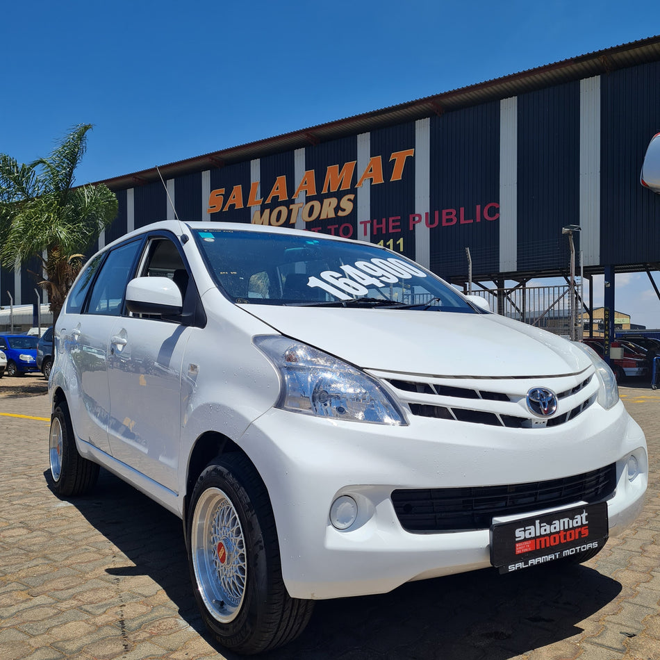 2012 Toyota Avanza 1.5 sx