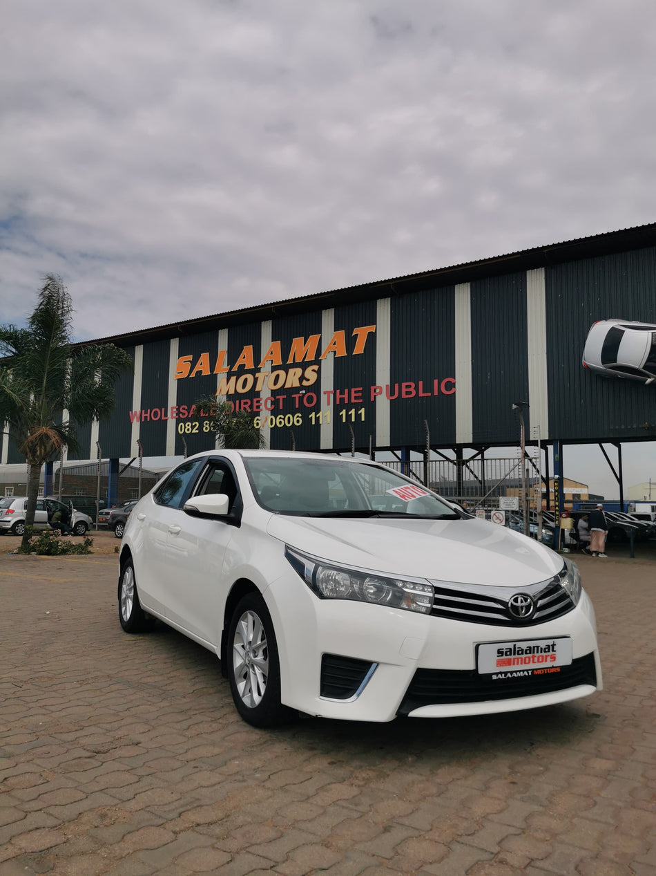 2015 Toyota Corolla Prestige 1.6 Automatic